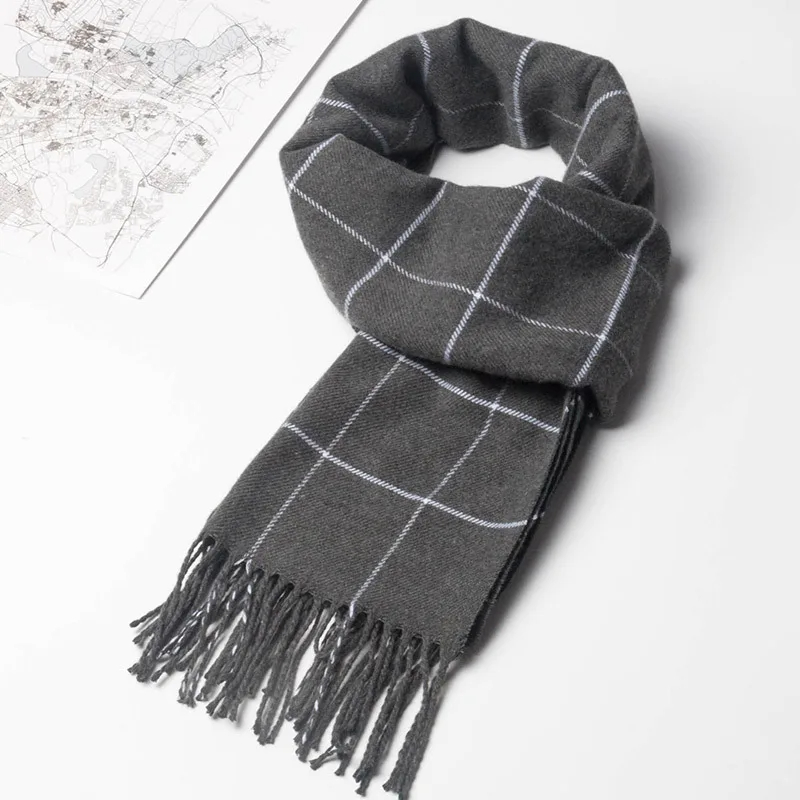 2023 New Winter Men Scarf Keep - Cashmere Pashmina Wrap recension och pris