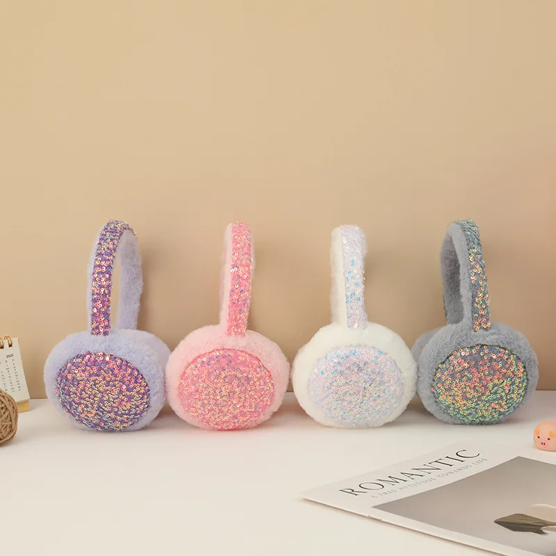Women's Earmuffs Korean Glitte - Earmuffs Foldable recension och pris