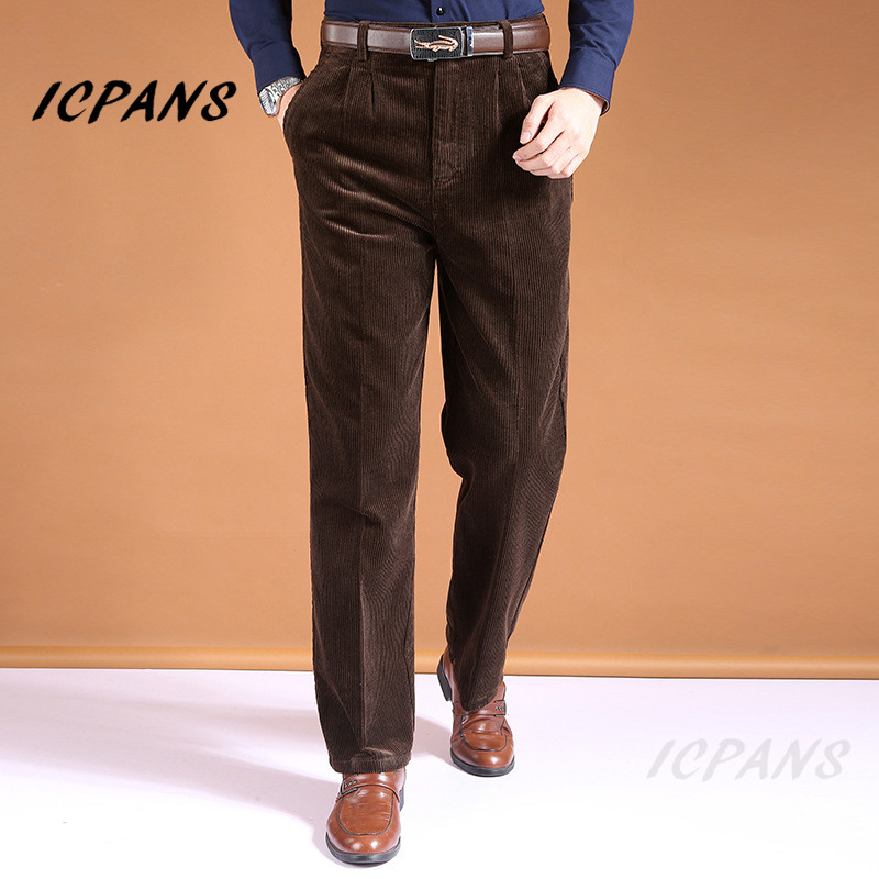 ICPANS Thick Warm Autumn Winte - Corduroy Pant Warm recension och pris