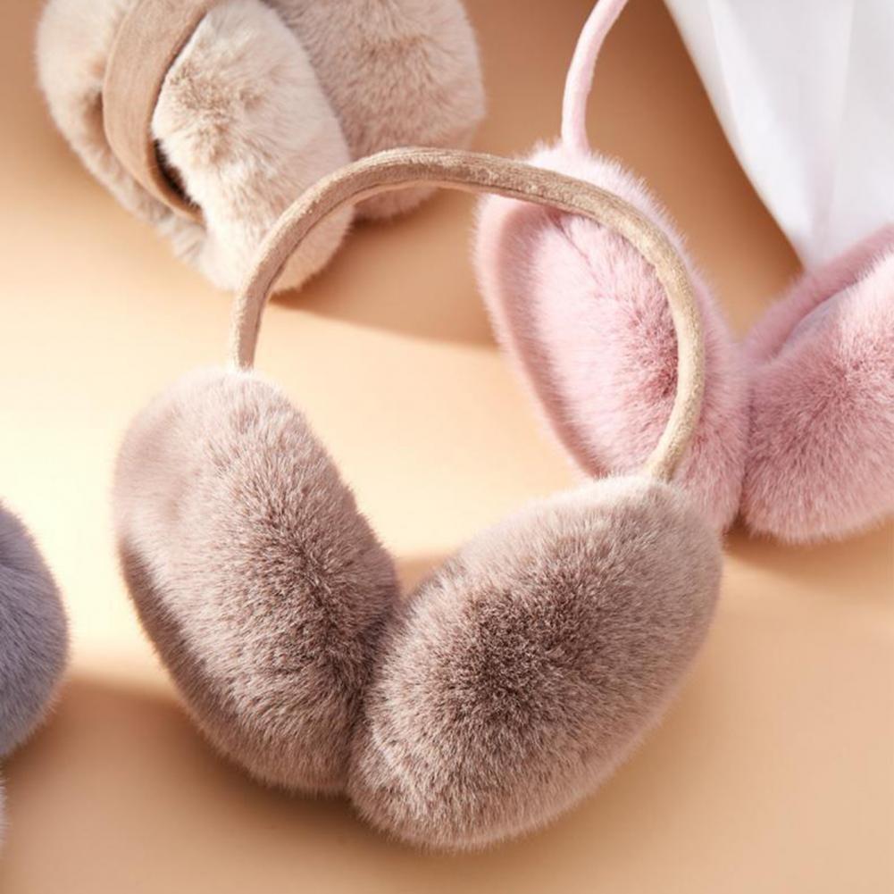 Women Winter Earmuffs Plush Ea - Earmuffs Foldable recension och pris