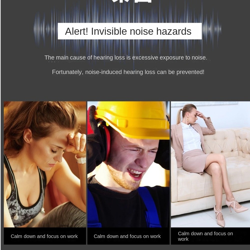 Foldable Anti-Noise Head Earmu - Earmuffs Foldable recension och pris