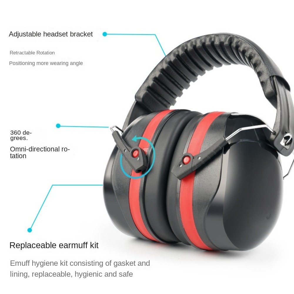 Foldable Anti-Noise Head Earmu - Earmuffs Foldable recension och pris