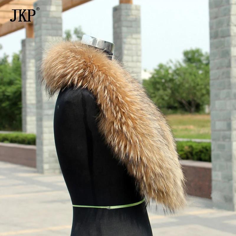 Natural Fur Collar Real raccoo - Shawl Wrap Winter recension och pris