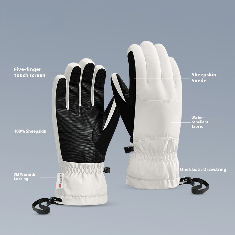 New Winter Thermal Gloves Skii - Snow Glove Insulated recension och pris