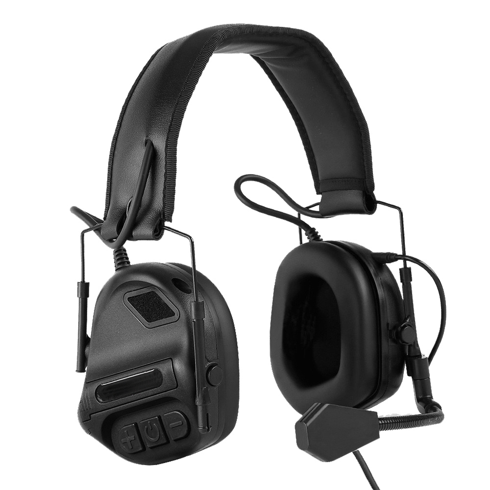 BOOIU Tactical Electronic Shoo - Earmuffs Foldable recension och pris
