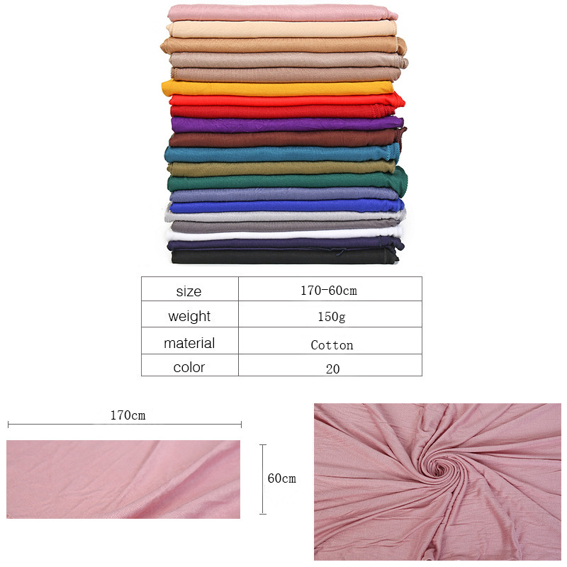 30 Colors Plain Solid Modal Je - Shawl Wrap Winter recension och pris