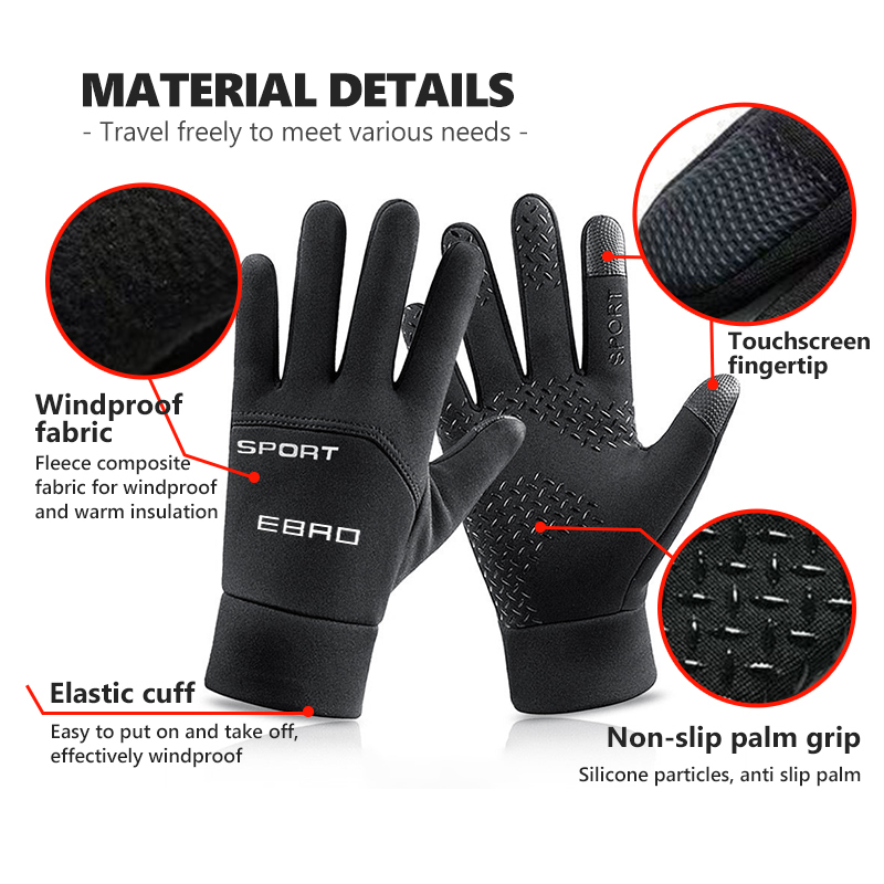 Waterproof Winter Warm Gloves  - Touch Screen Gloves recension och pris