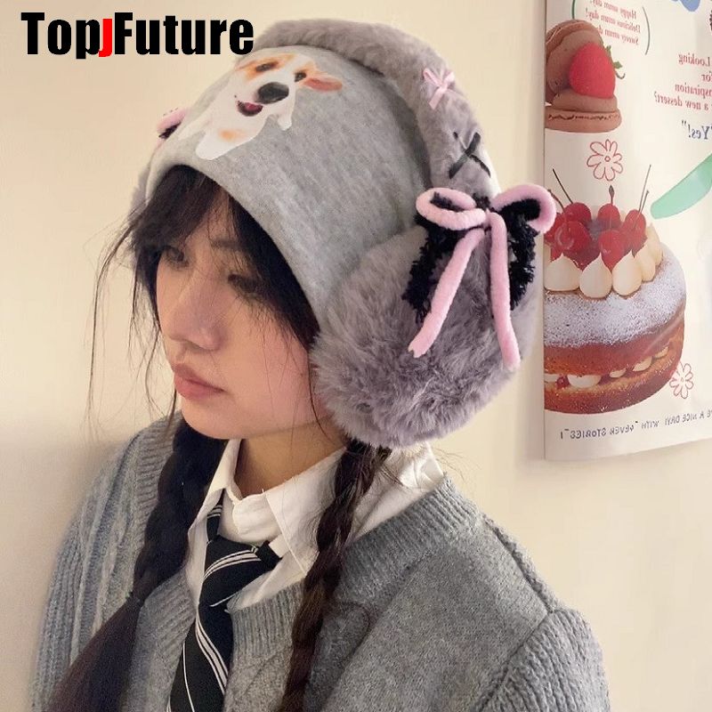 Harajuku Y2k Cute Sweet Lolita - Earmuffs Foldable recension och pris
