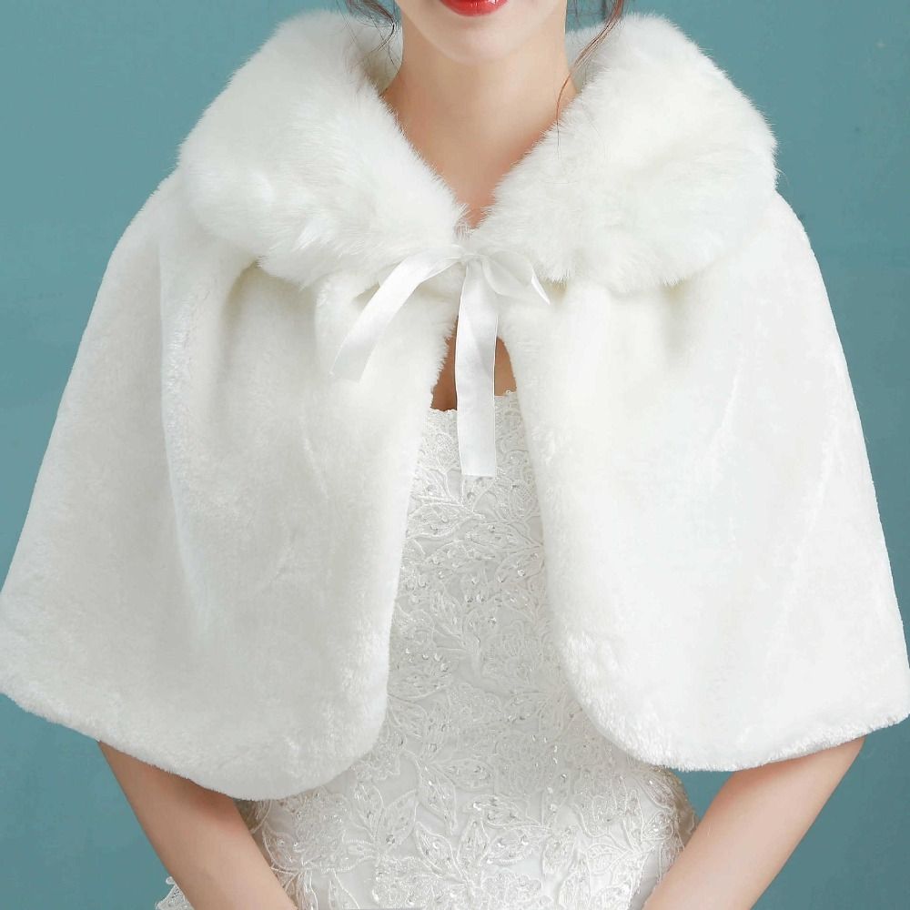 White Womens Winter Thicken Pl - Shawl Wrap Winter recension och pris