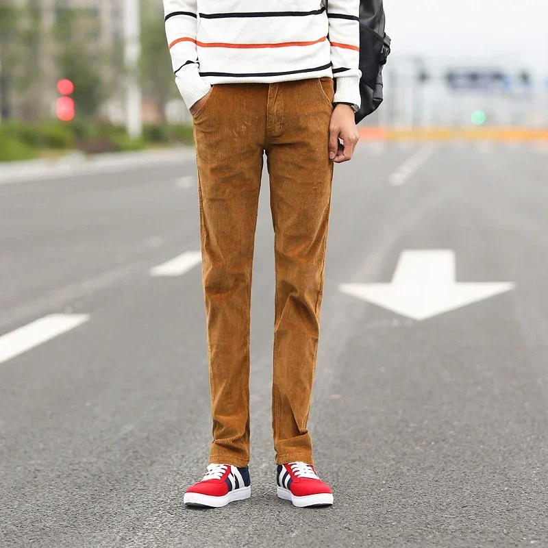 2023 Autumn Winter Men's Casua - Corduroy Pant Warm recension och pris