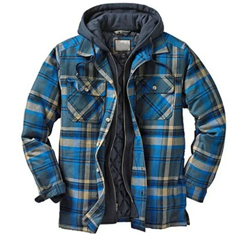 Mens Fleece Lined Flannel Plai - Flannel Shirt Lined recension och pris