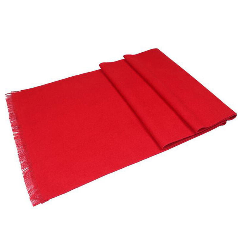 Fashion Winter Solid Color Men - Wool Scarf Men recension och pris