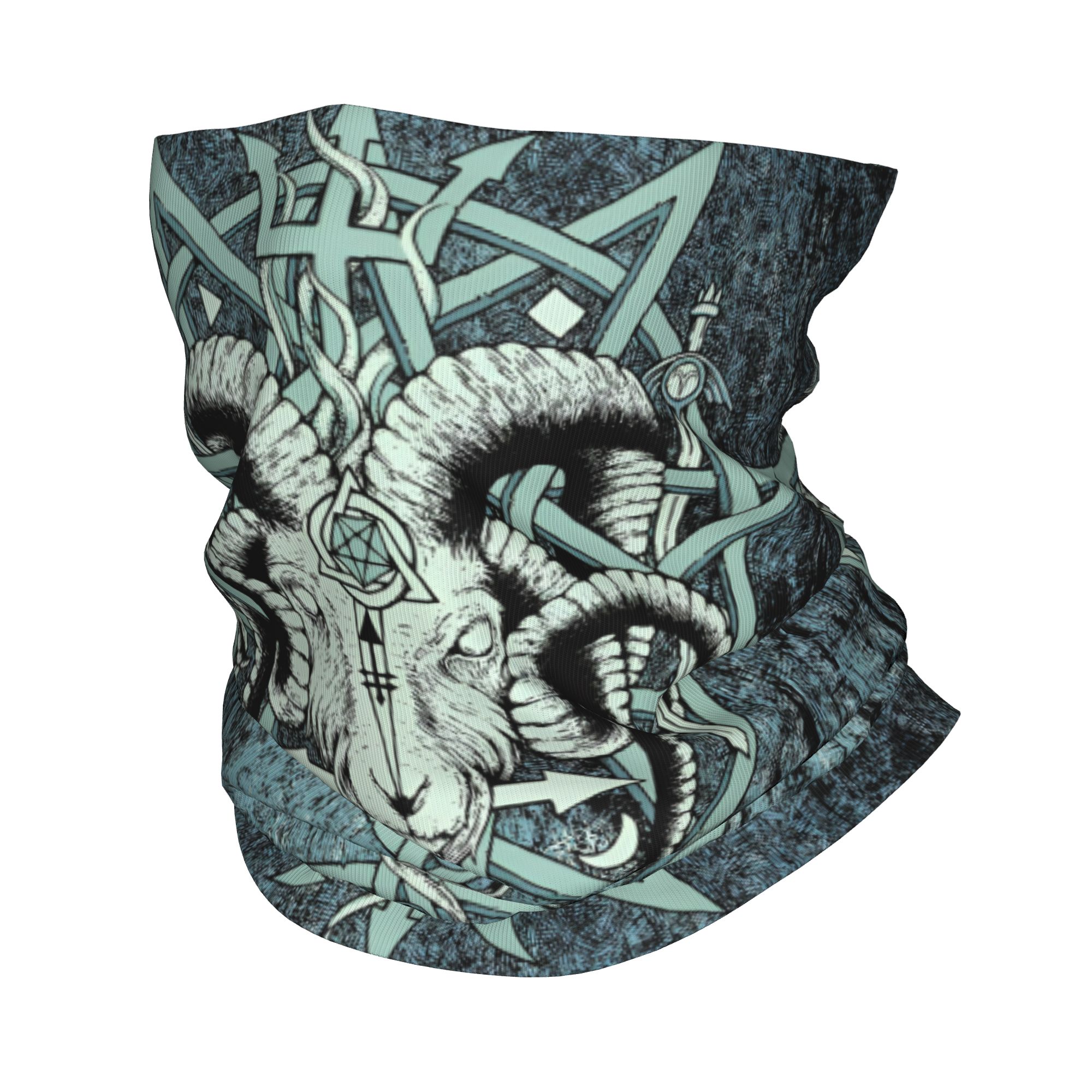 Custom The Sabbatic Goat Bapho - Neck Gaiter Fleece recension och pris