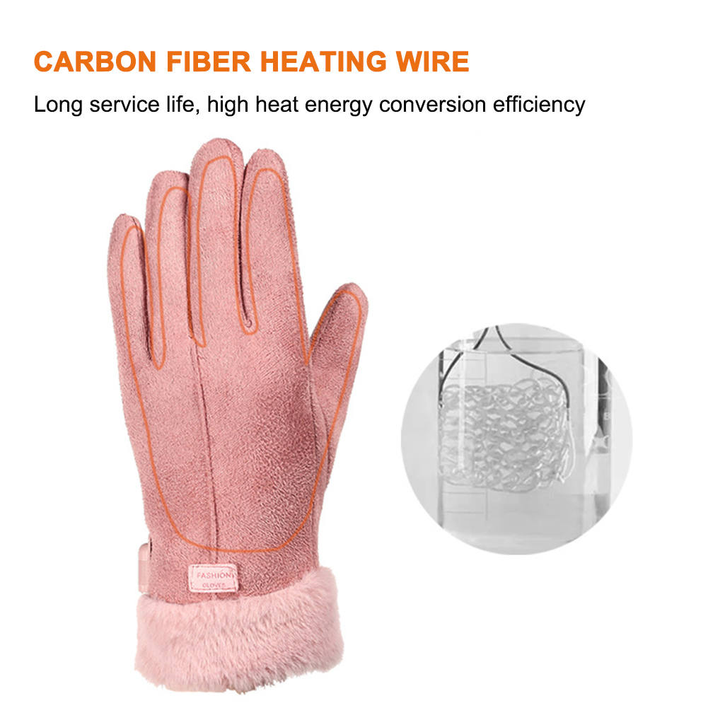USB Electric Heated Gloves Out - Touch Screen Gloves recension och pris