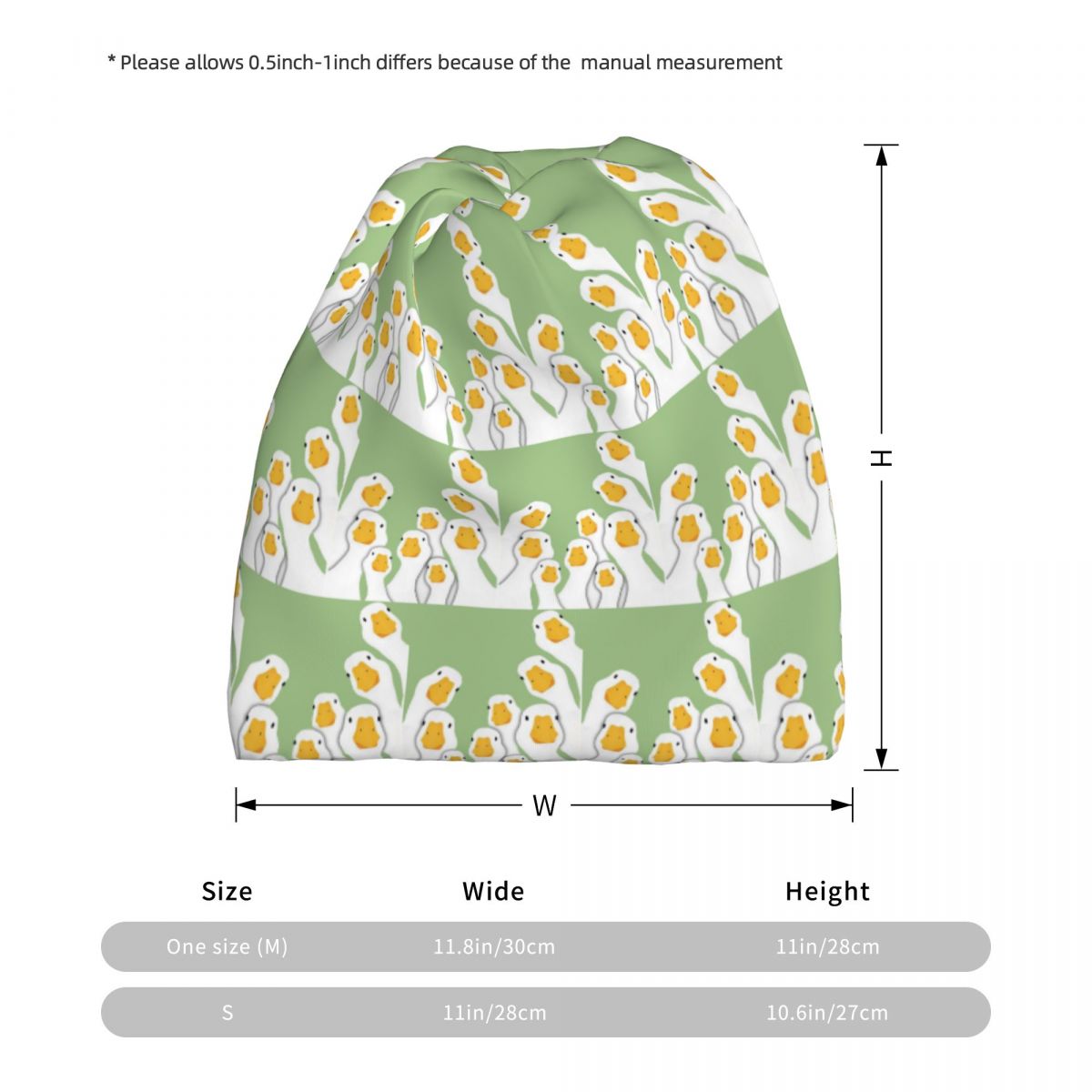 Cartoon Popular Goose Animal B - Knit Beanie Hat Warm recension och pris