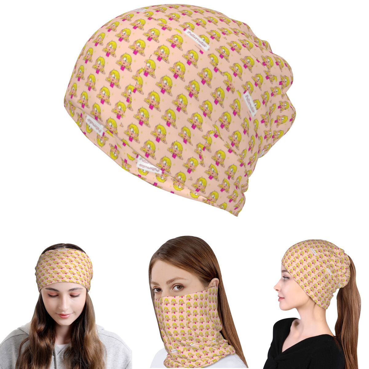 Lizzie Mcguire Cartoon Bandana - Knit Beanie Hat Warm recension och pris