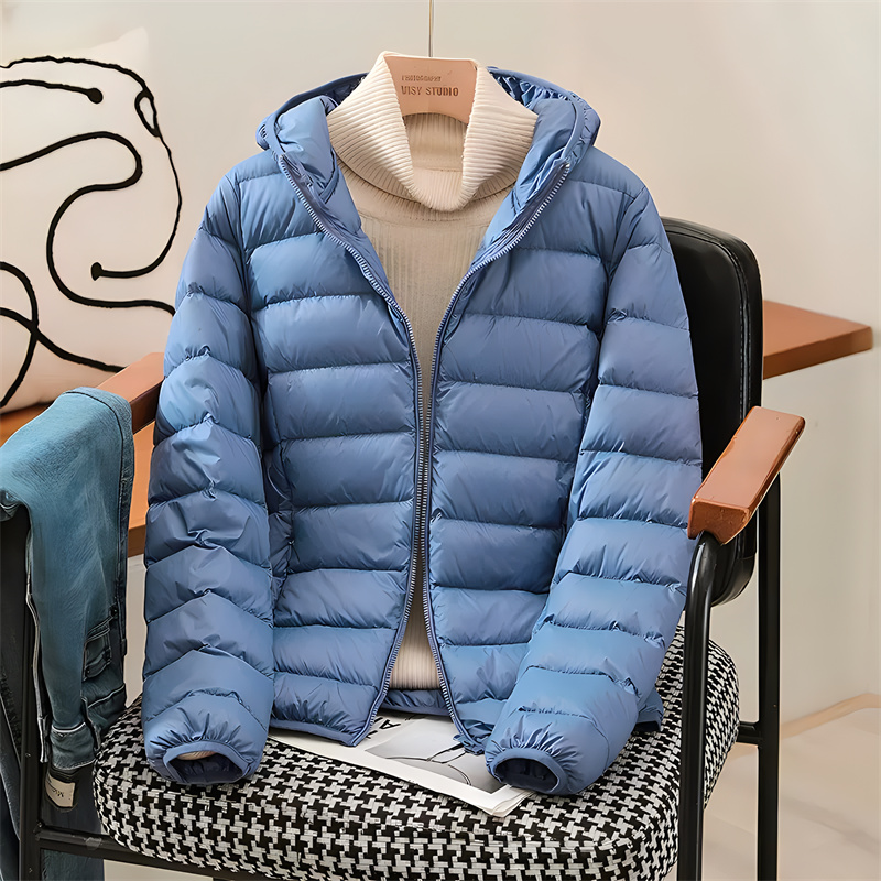Plus Size Women Hooded Korean  - Down Jacket Packable recension och pris