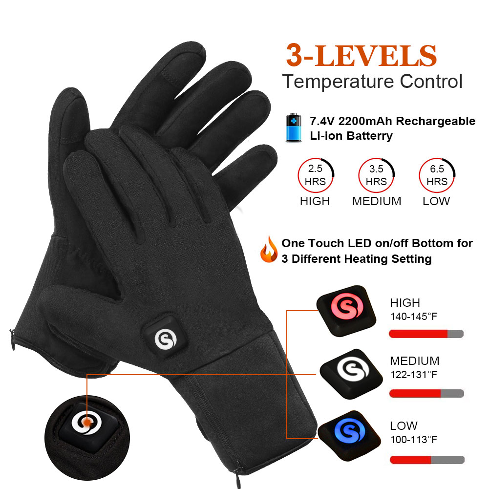 Winter Electric Heated Gloves  - Hand Warmer Electric recension och pris