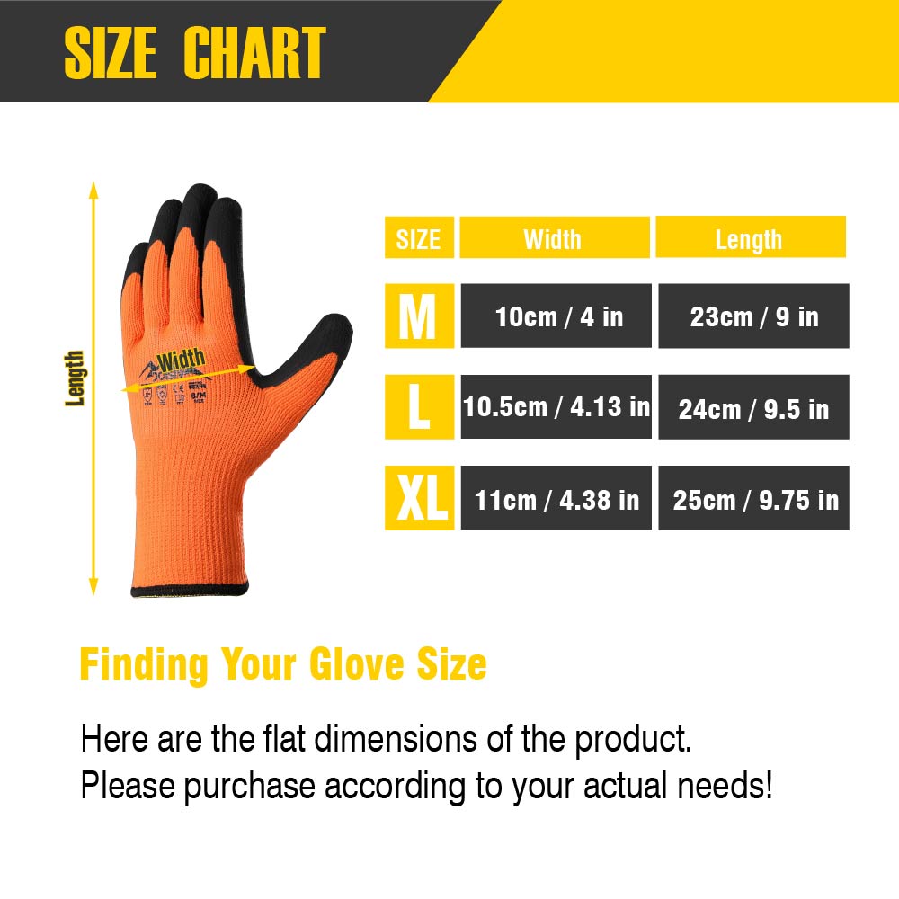 1 Pair Thermal Insulated Work  - Snow Glove Insulated recension och pris