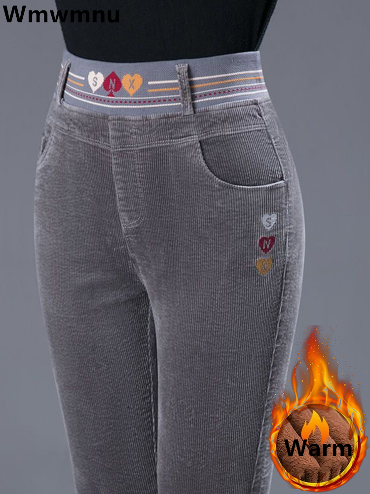 Winter Thicken Plush Lined Pen - Corduroy Pant Warm recension och pris