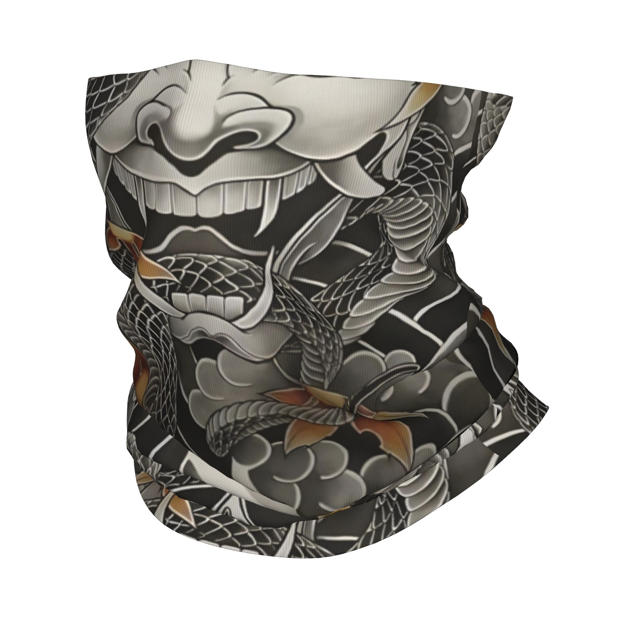 Custom Samurai Oni Demon Banda - Neck Gaiter Fleece recension och pris