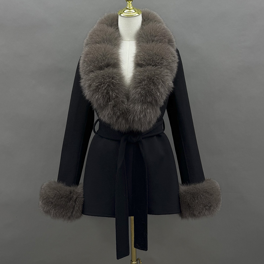 JANEFUR 2026 Wool Coat with Re - Wool Coat Peacoat recension och pris