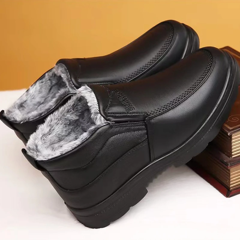 Winter Men's Ankle Boots Plush - Waterproof Winter Boot recension och pris