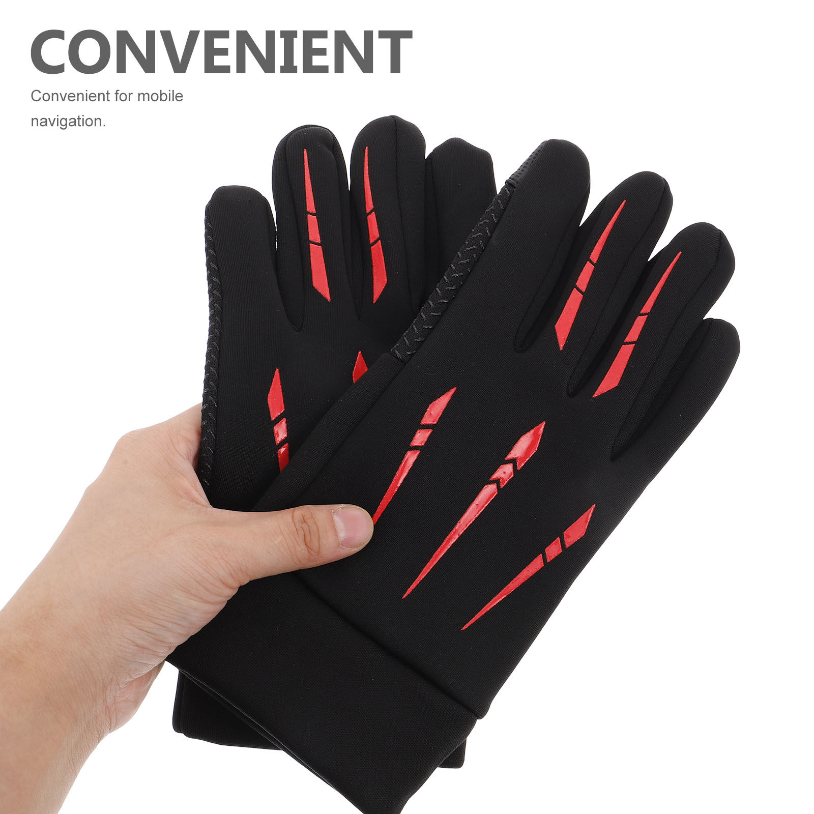 Winter Motorcycle Gloves Full  - Touch Screen Gloves recension och pris