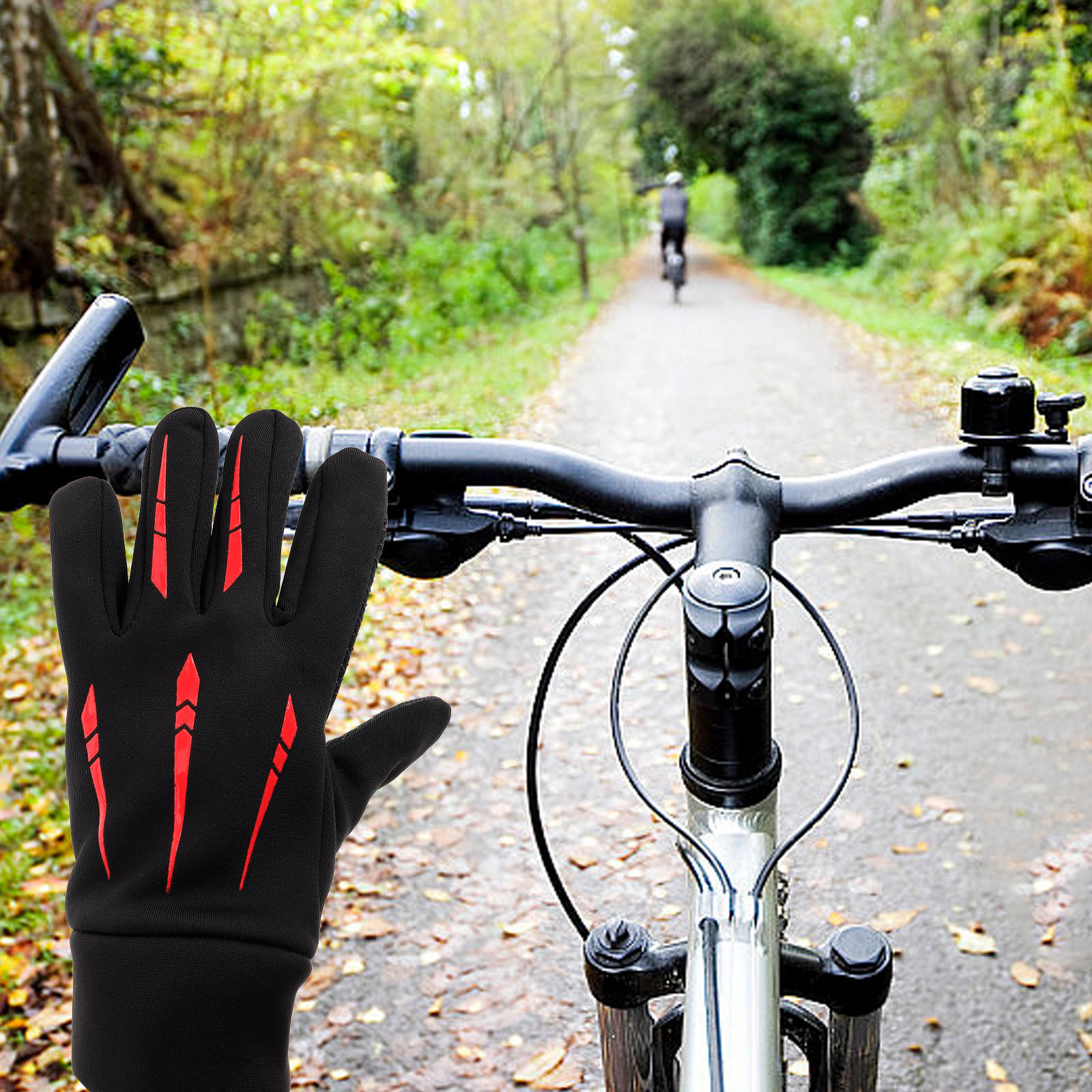 Winter Motorcycle Gloves Full  - Touch Screen Gloves recension och pris