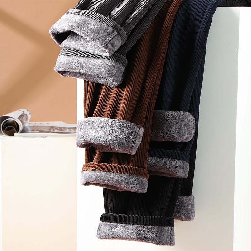 Winter Men's Fleece Corduroy P - Corduroy Pant Warm recension och pris