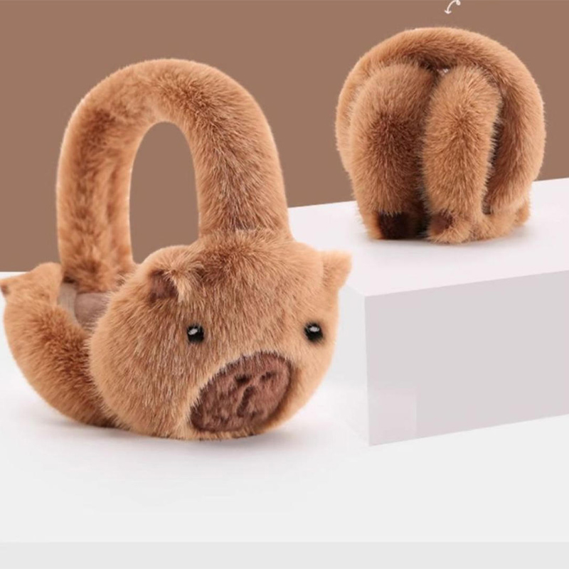 Cute Capibala Earmuffs Cartoon - Earmuffs Foldable recension och pris