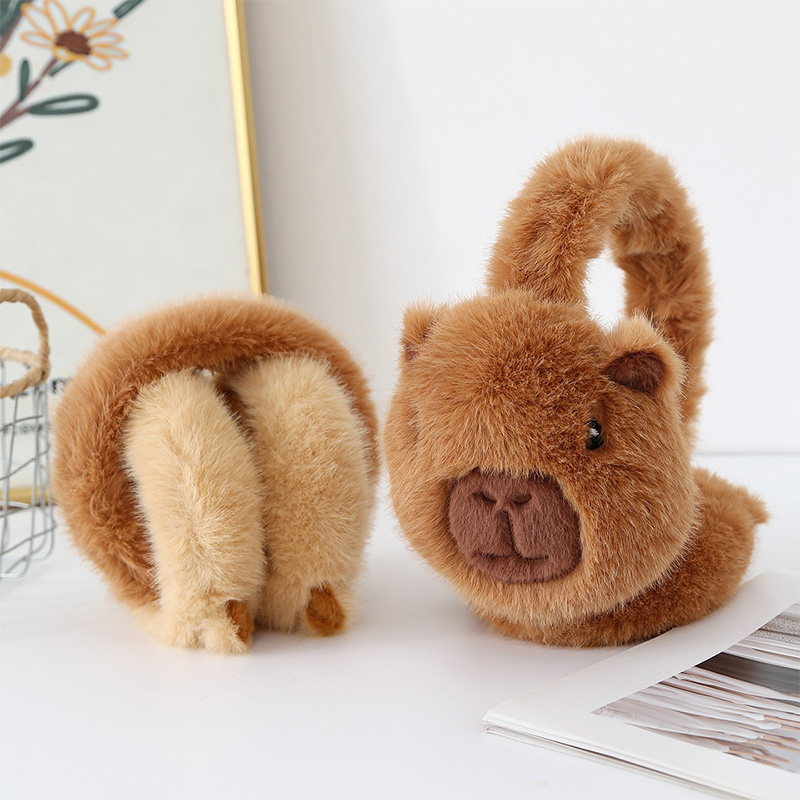 Cute Capibala Earmuffs Cartoon - Earmuffs Foldable recension och pris