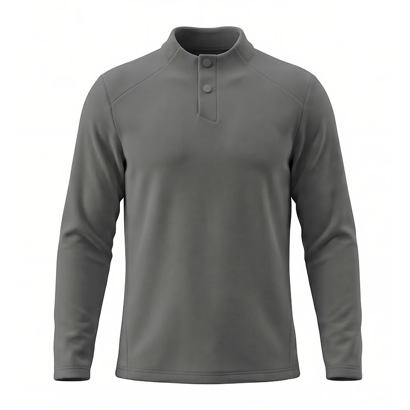 Men Fleece Lined Henley Long S - Flannel Shirt Lined recension och pris