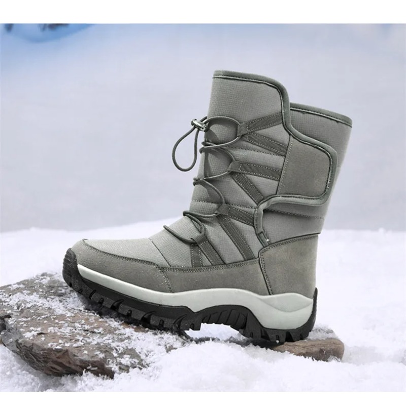 Men's Warm Plush Couple Snow B - Waterproof Winter Boot recension och pris