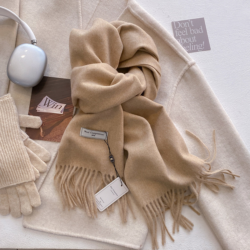2024 Winter Wool Scarf For Wom - Cashmere Pashmina Wrap recension och pris