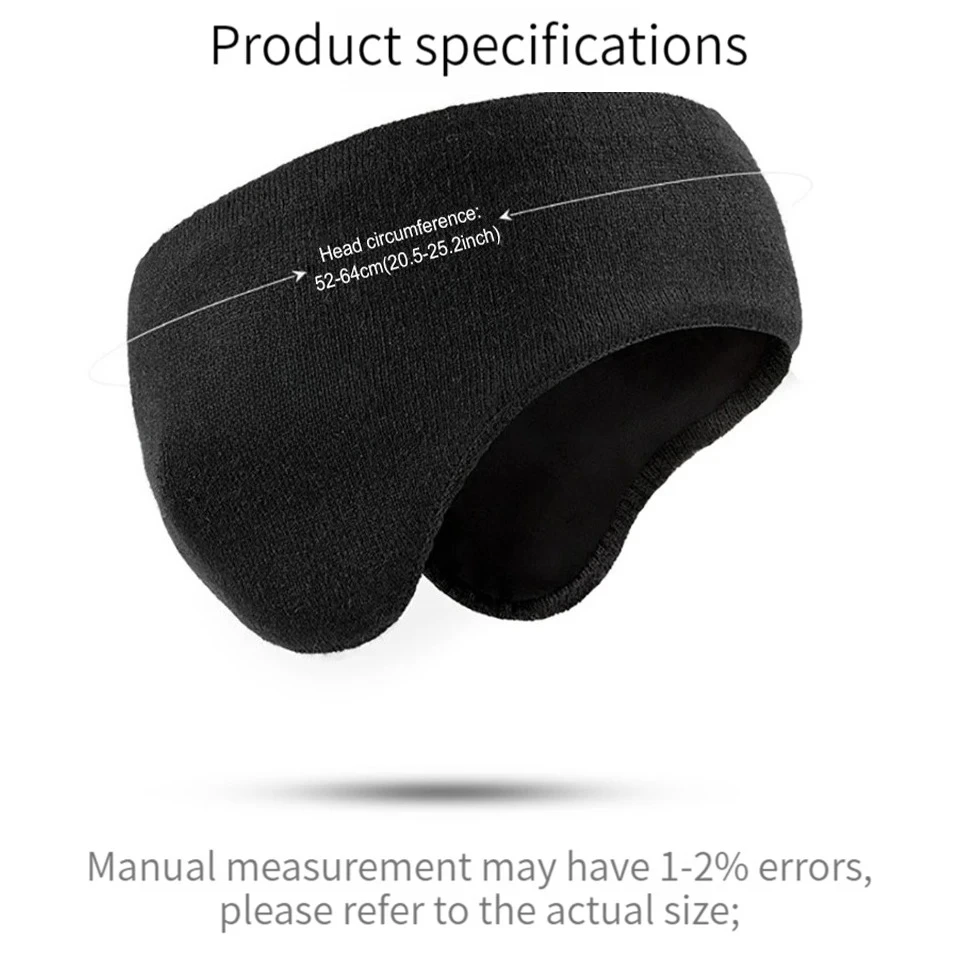 Winter Warm Earmuffs for Women - Fleece Ear Warmer Band recension och pris