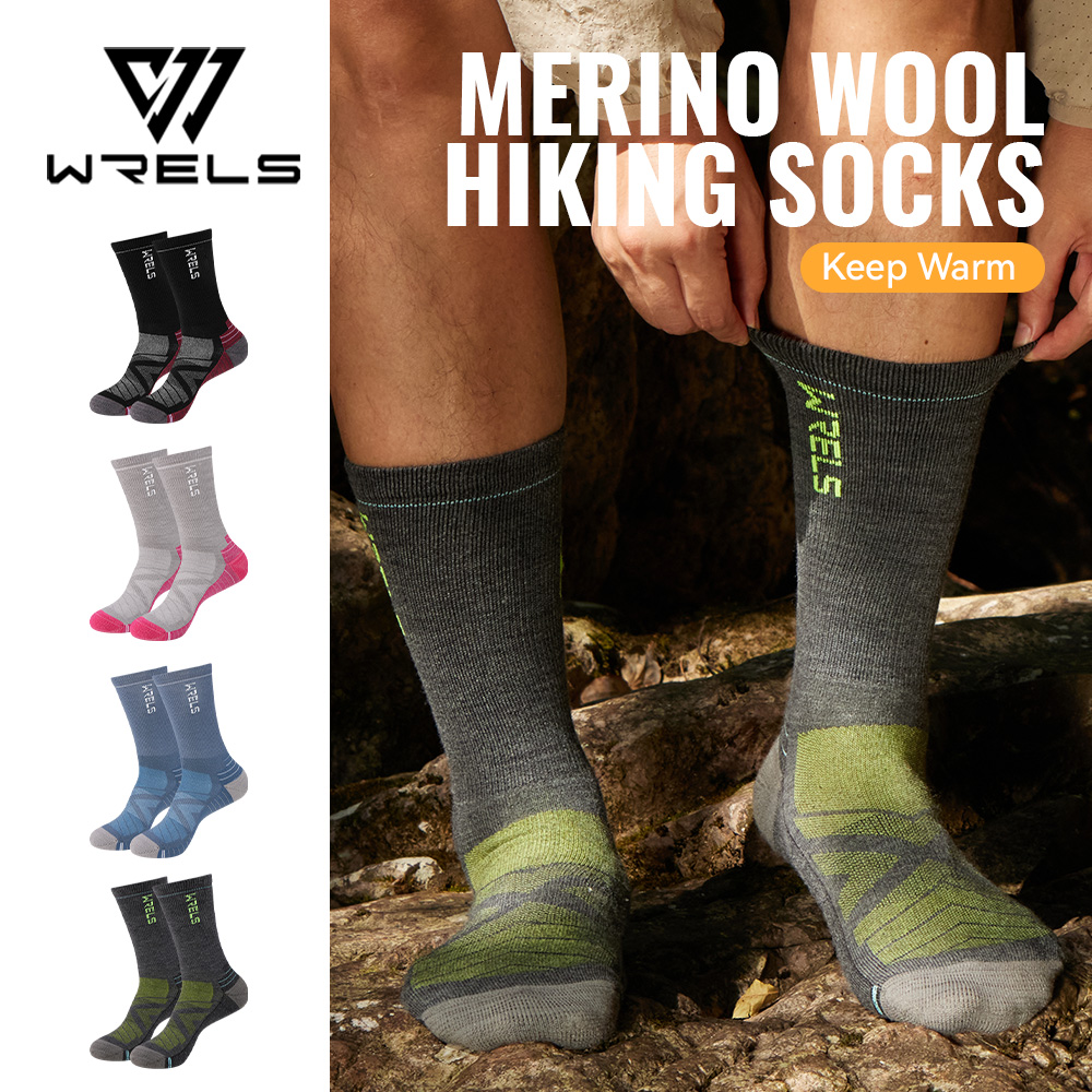 WRELS 1/2/3 Merino Wool Socks  - Thermal Sock Wool recension och pris