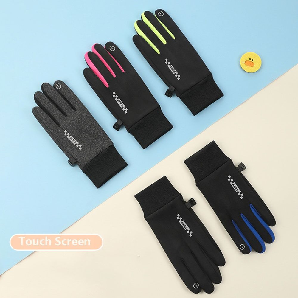 Non-slip Winter Children Bicyc - Touch Screen Gloves recension och pris