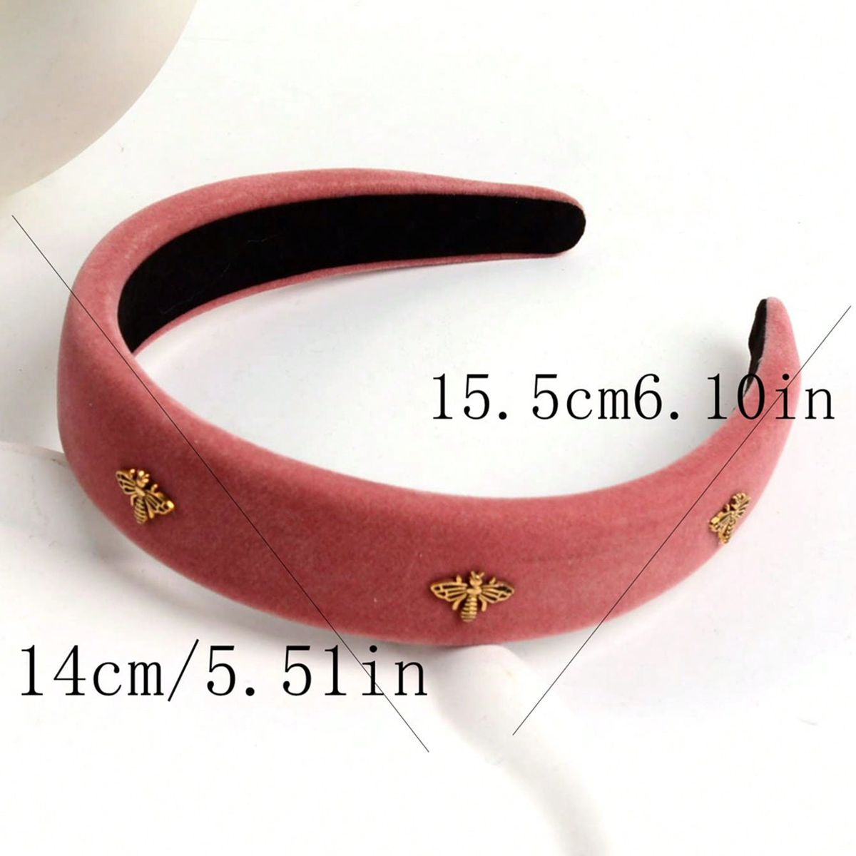 Little Bee Black Velvet Headba - Winter Headband Fleece recension och pris