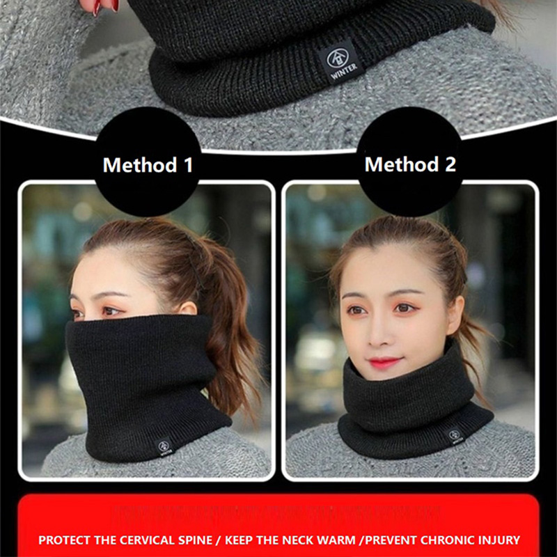 Unisex Fleece Lined Thickened  - Neck Gaiter Fleece recension och pris