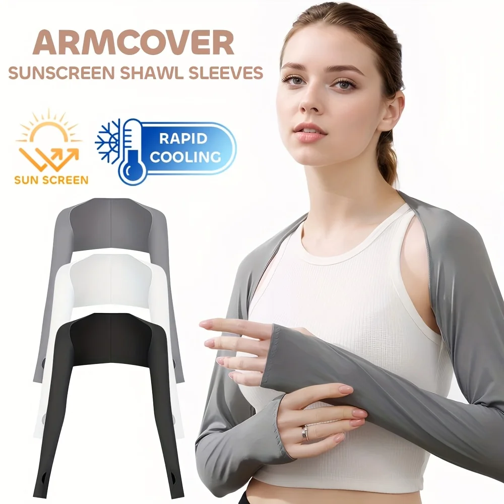 1pc Ice Silk UV Protection Arm - Shawl Wrap Winter recension och pris