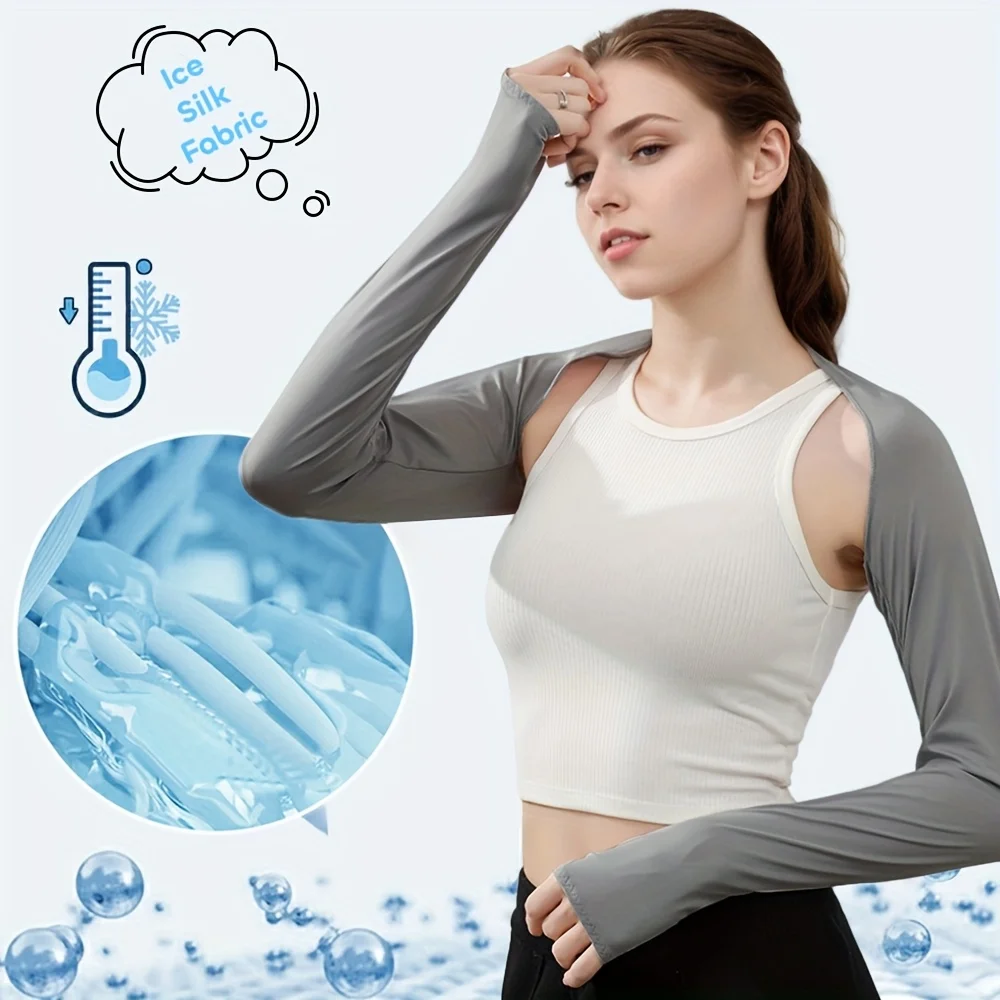 1pc Ice Silk UV Protection Arm - Shawl Wrap Winter recension och pris