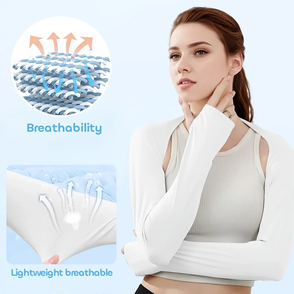1pc Ice Silk UV Protection Arm - Shawl Wrap Winter recension och pris