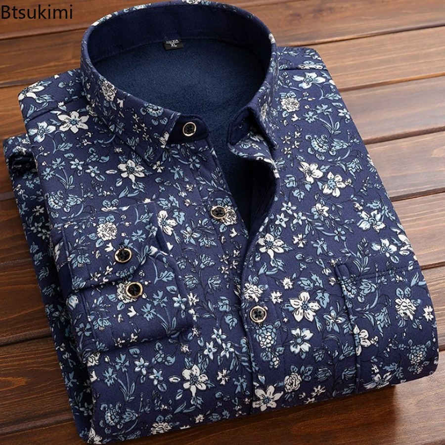 Flannel Men Shirt 2026 Autumn  - Flannel Shirt Lined recension och pris