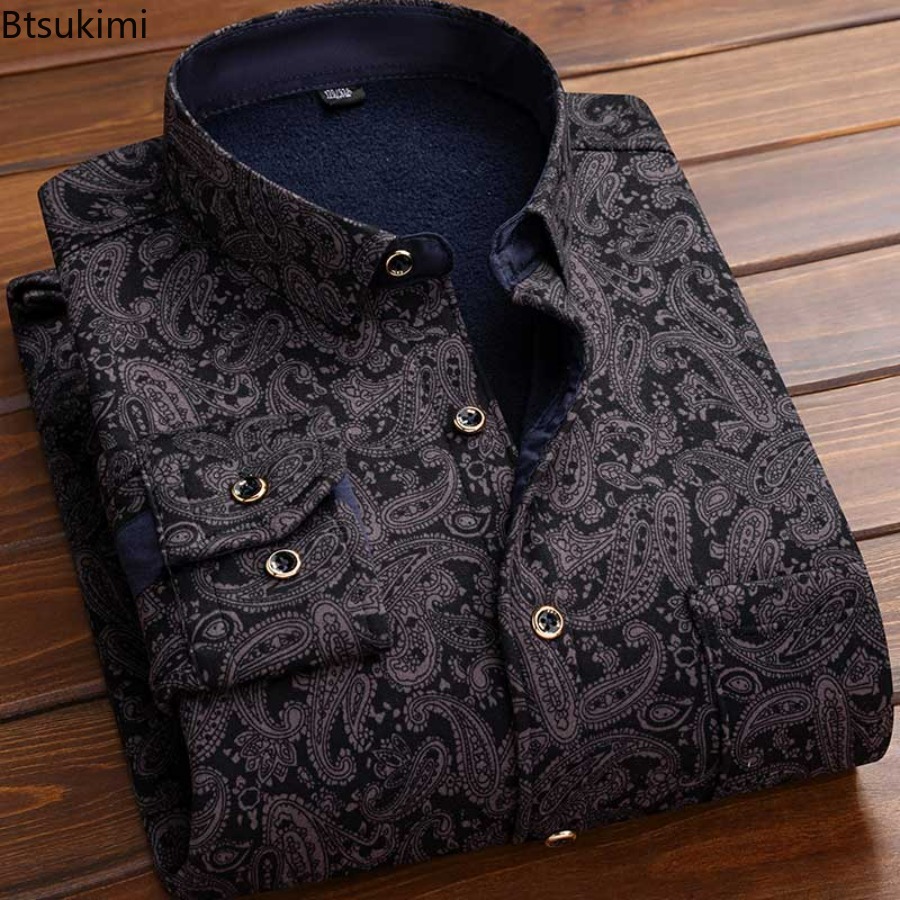 Flannel Men Shirt 2026 Autumn  - Flannel Shirt Lined recension och pris