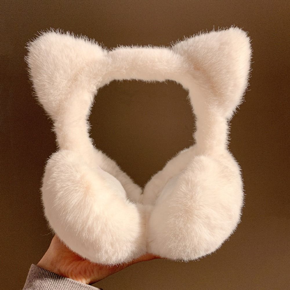 Cute Cat Earmuffs Winter Warm  - Earmuffs Foldable recension och pris