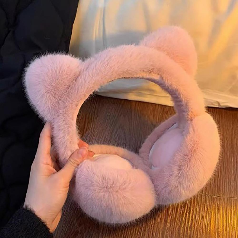 Cute Cat Earmuffs Winter Warm  - Earmuffs Foldable recension och pris