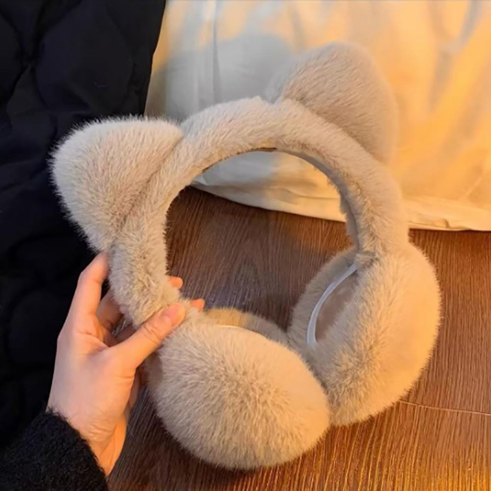 Cute Cat Earmuffs Winter Warm  - Earmuffs Foldable recension och pris