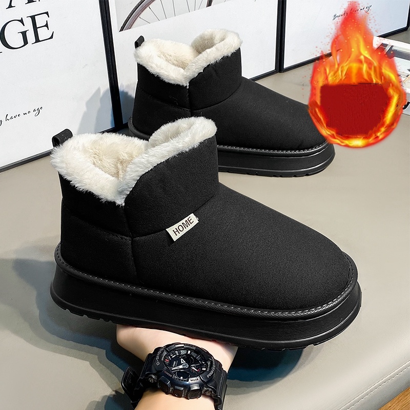 Popular Autumn and Winter Flee - Waterproof Winter Boot recension och pris