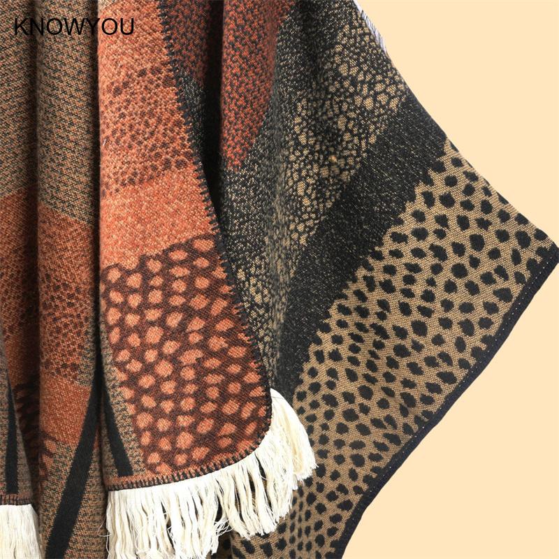 Leopard Print Split Pashmina W - Cashmere Pashmina Wrap recension och pris
